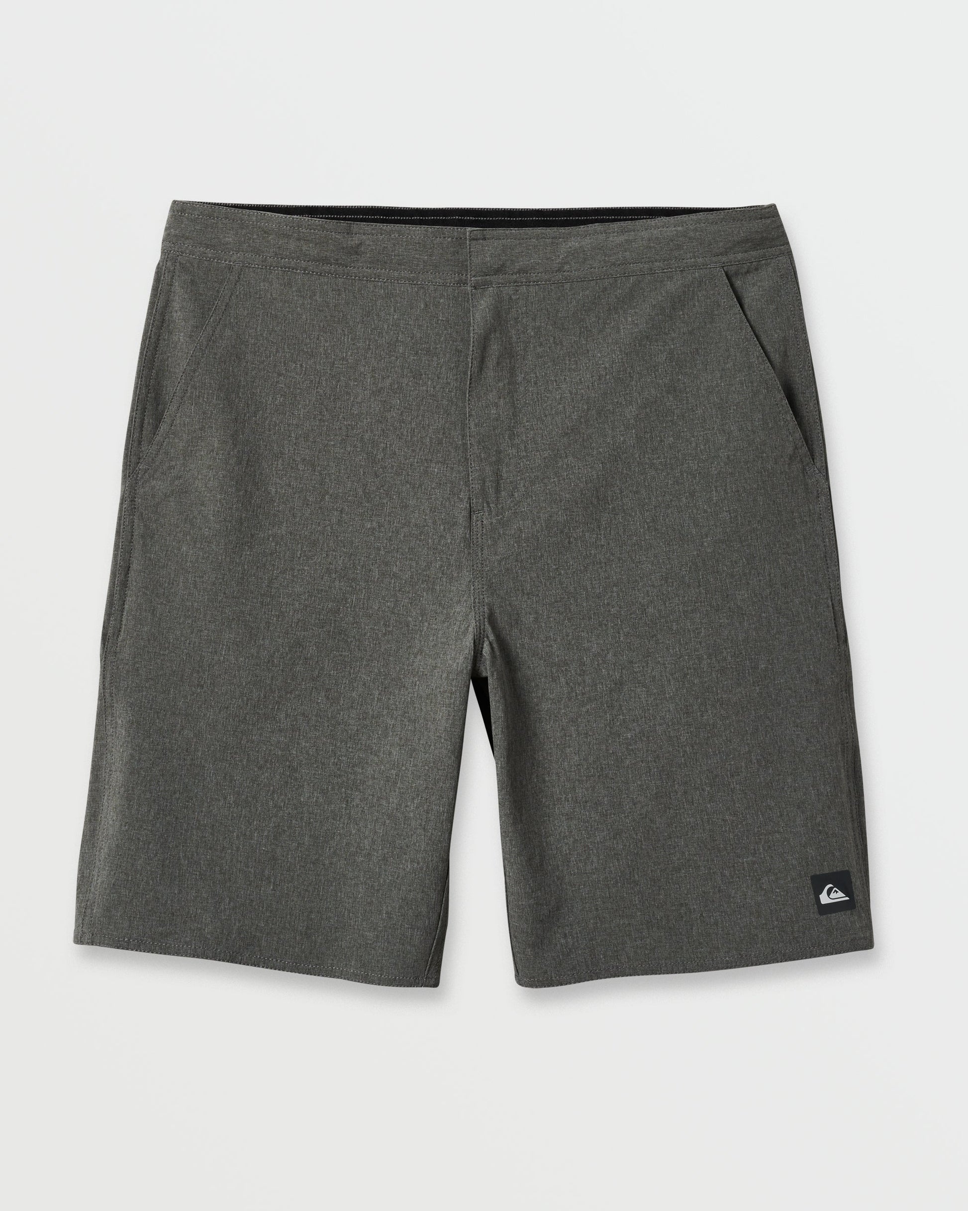 Waterman Suva 20" Amphibian Hybrid Shorts - Dark Grey Heather Quick Silver Dark Grey Heather