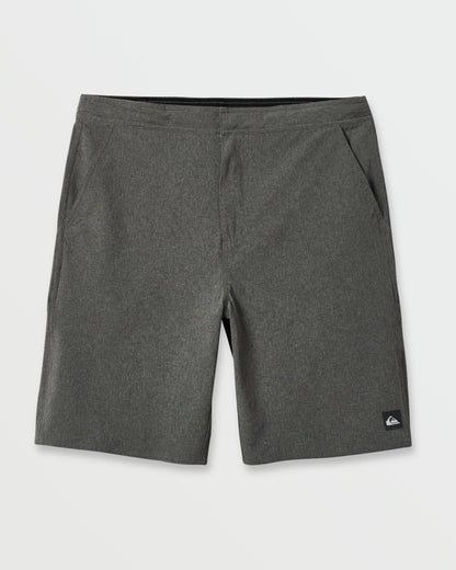 Waterman Suva 20" Amphibian Hybrid Shorts - Dark Grey Heather Quick Silver Dark Grey Heather