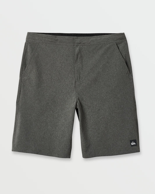 Waterman Suva 20" Amphibian Hybrid Shorts - Dark Grey Heather Quick Silver Dark Grey Heather
