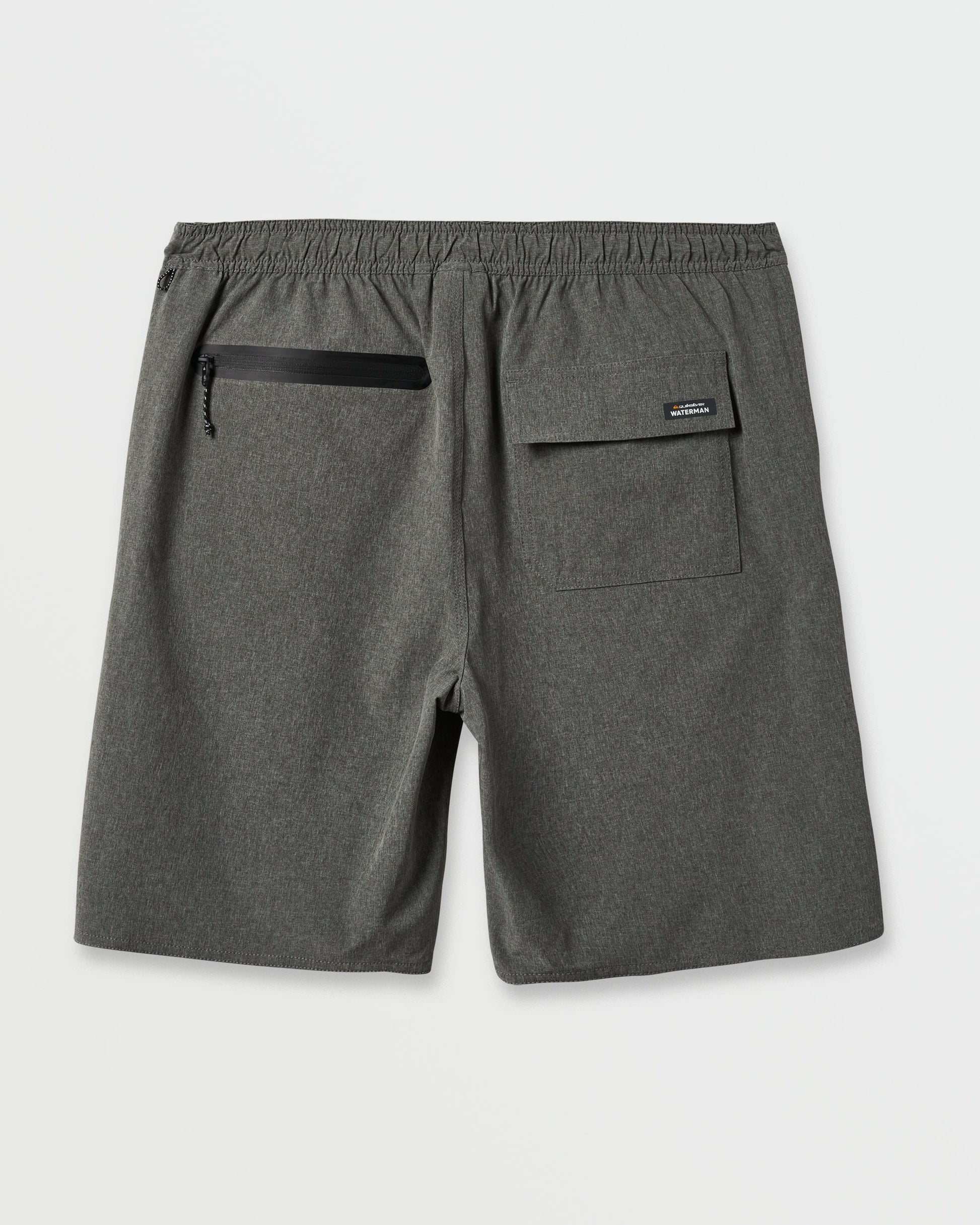 Waterman Suva 20" Amphibian Hybrid Shorts - Dark Grey Heather Quick Silver Dark Grey Heather