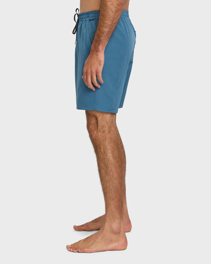 Taxer Amphibian 18" Hybrid Shorts - Copen Blue Quick Silver Copen Blue