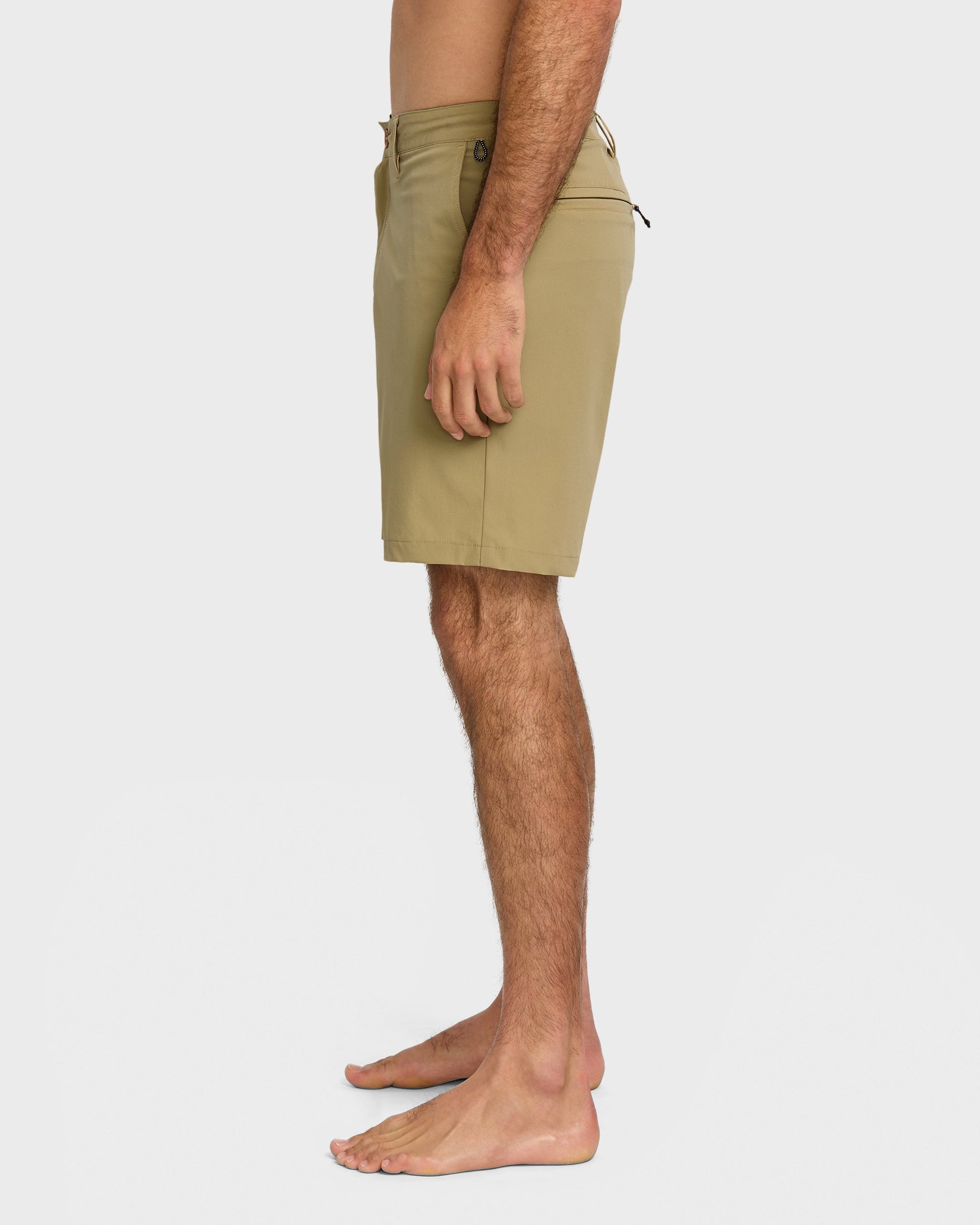 Union Transit 19" Amphibian Hybrid Shorts - Twill Quick Silver Twill