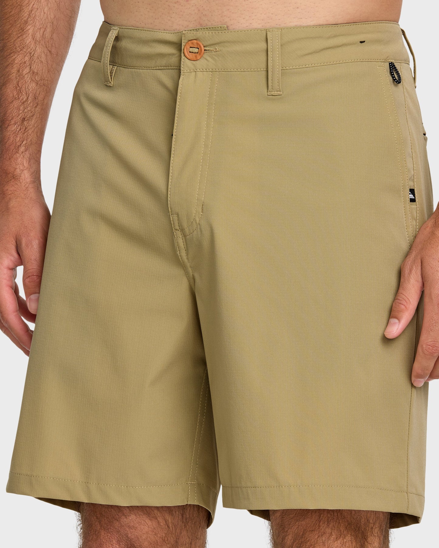 Union Transit 19" Amphibian Hybrid Shorts - Twill Quick Silver Twill