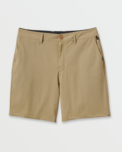 Union Transit 19" Amphibian Hybrid Shorts - Twill Quick Silver Twill