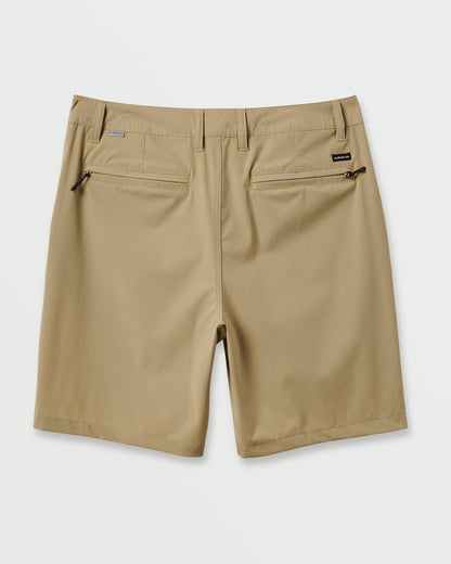 Union Transit 19" Amphibian Hybrid Shorts - Twill Quick Silver Twill