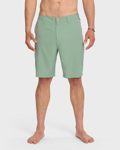 Union Amphibian 20" Hybrid Shorts - Herb Quick Silver Herb