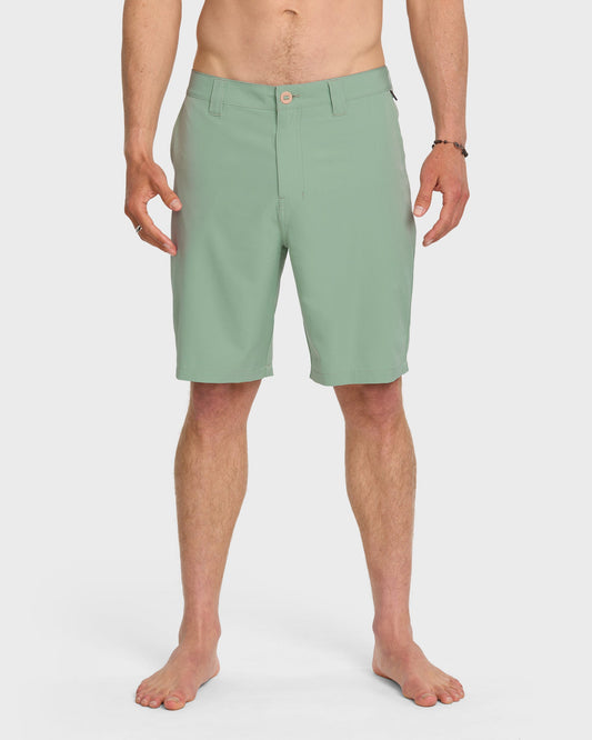 Union Amphibian 20" Hybrid Shorts - Herb Quick Silver Herb
