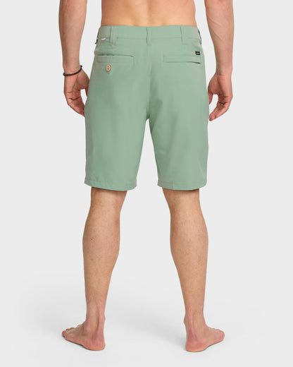 Union Amphibian 20" Hybrid Shorts - Herb Quick Silver Herb