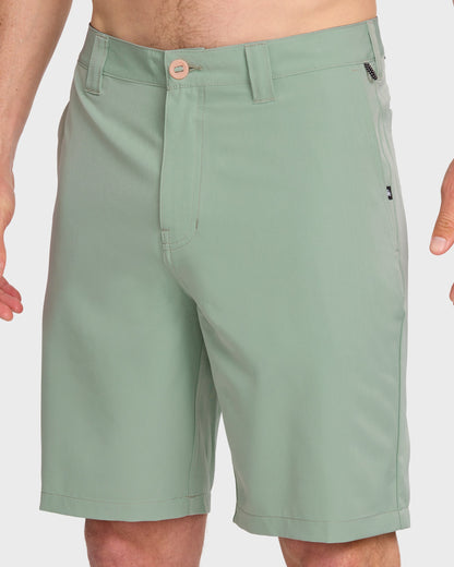 Union Amphibian 20" Hybrid Shorts - Herb Quick Silver Herb