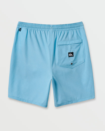 Taxer Heather Amphibian 18" Hybrid Shorts - Aqua Blue Quick Silver Aqua Blue