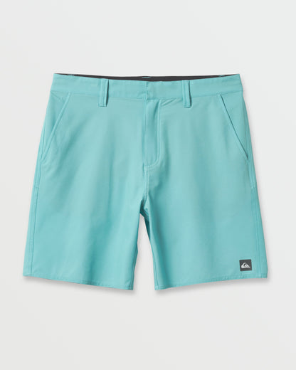 Waterman Tamarindo Amphibian Hybrid Shorts - Aqua Quick Silver Aqua