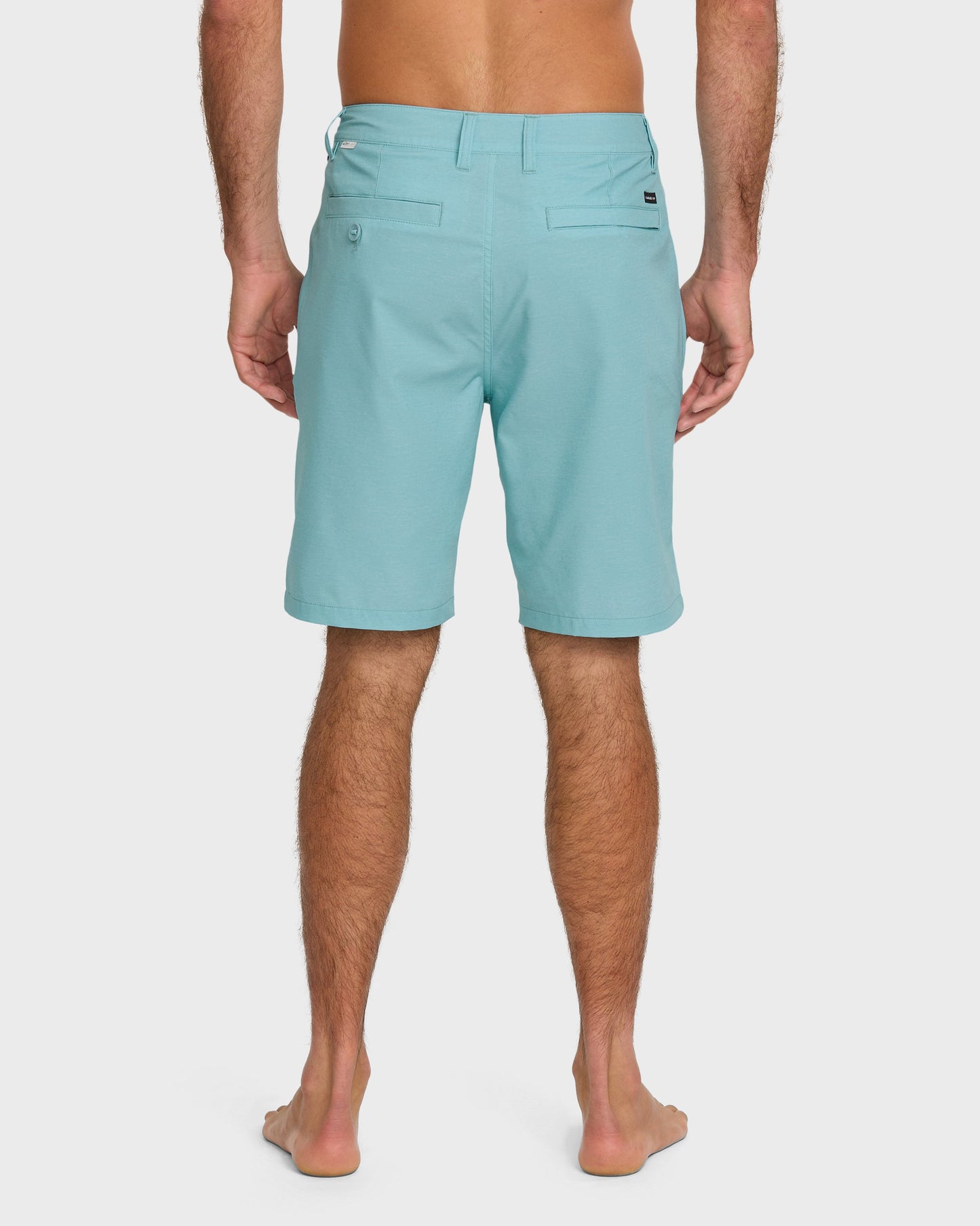 Union Heather 20" Amphibian Hybrid Shorts - Aqua Blue Quick Silver Aqua Blue