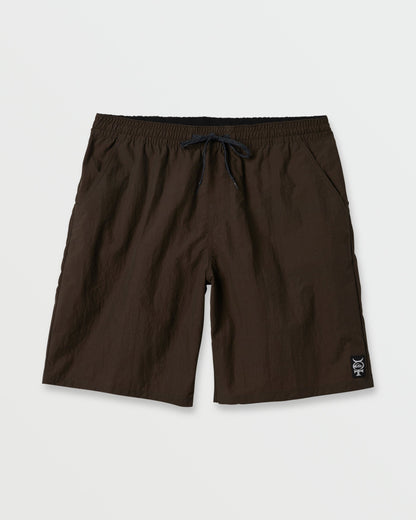 Mercury 20" Amphibian Hybrid Shorts - Dark Roast Brown Quick Silver Dark Roast Brown