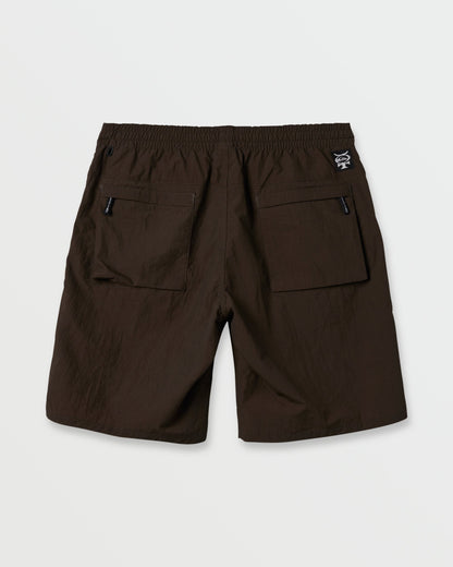 Mercury 20" Amphibian Hybrid Shorts - Dark Roast Brown Quick Silver Dark Roast Brown