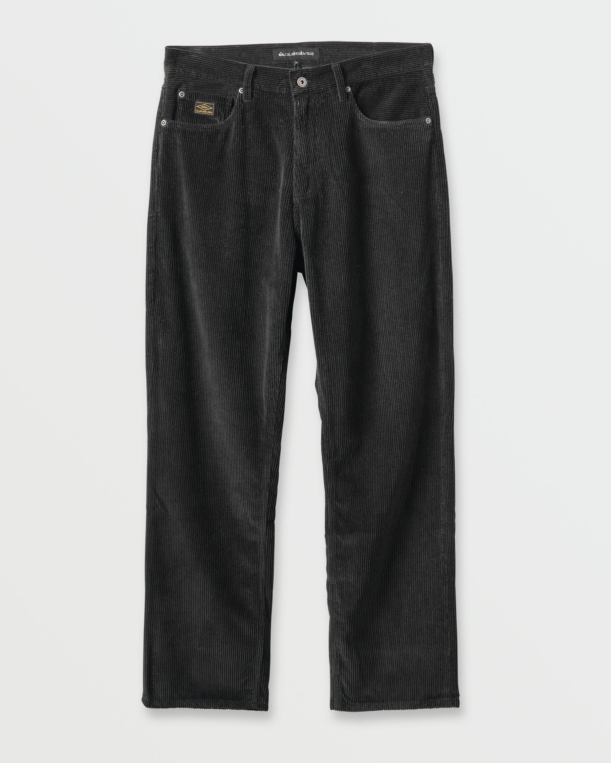 Landers Cord Pants - Phantom Quick Silver Phantom