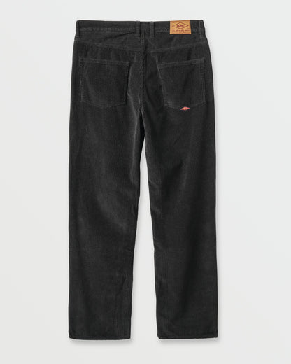 Landers Cord Pants - Phantom Quick Silver Phantom