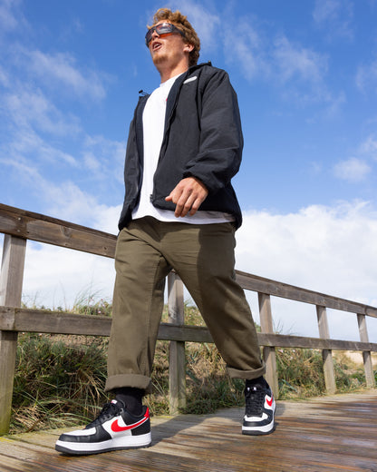 Stretch Canvas Beach Pants - Army Quick Silver Army