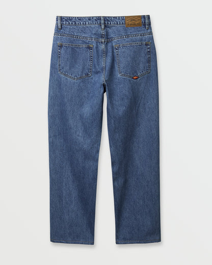 Baggy Denim Pants - Medium Indigo Quick Silver Medium Indigo