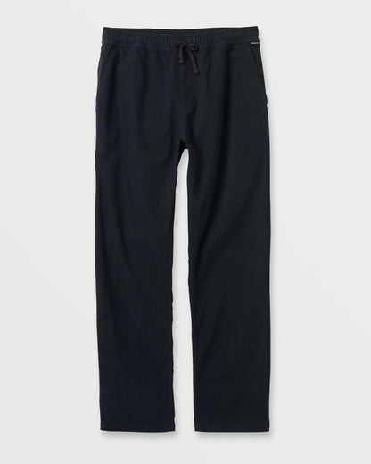 Stretch Canvas Beach Pants - Black Quick Silver Black