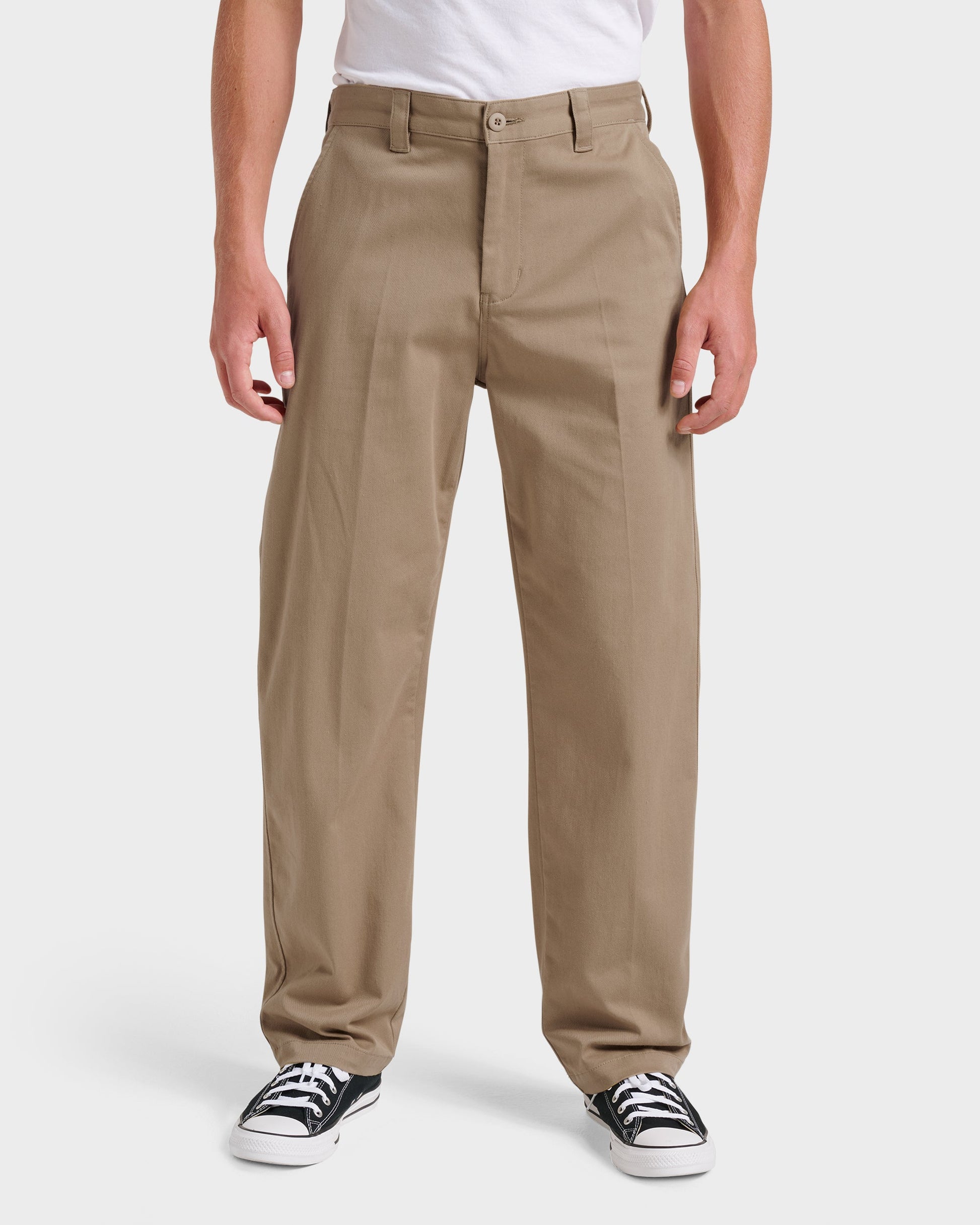 Union Stretch Pants - Twill Quick Silver Twill