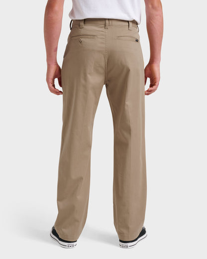 Union Stretch Pants - Twill Quick Silver Twill