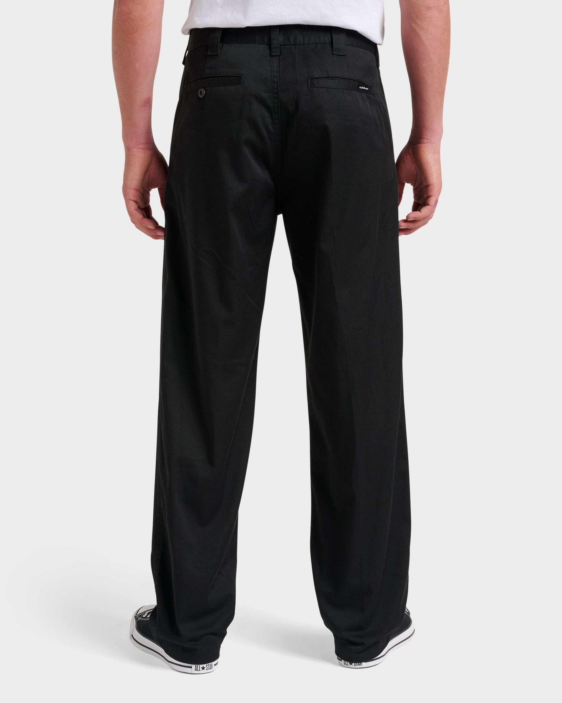 Union Stretch Pants - Black Quick Silver Black