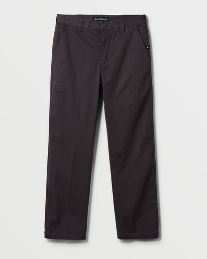 Union Stretch Pants - Black Quick Silver Black