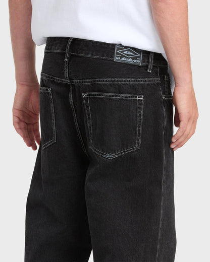 Baggy Denim Pants - Black Wash Quick Silver Black Wash