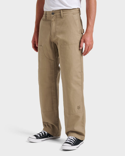 Mercury Carpenter Pants - Deep Khaki Quick Silver Deep Khaki