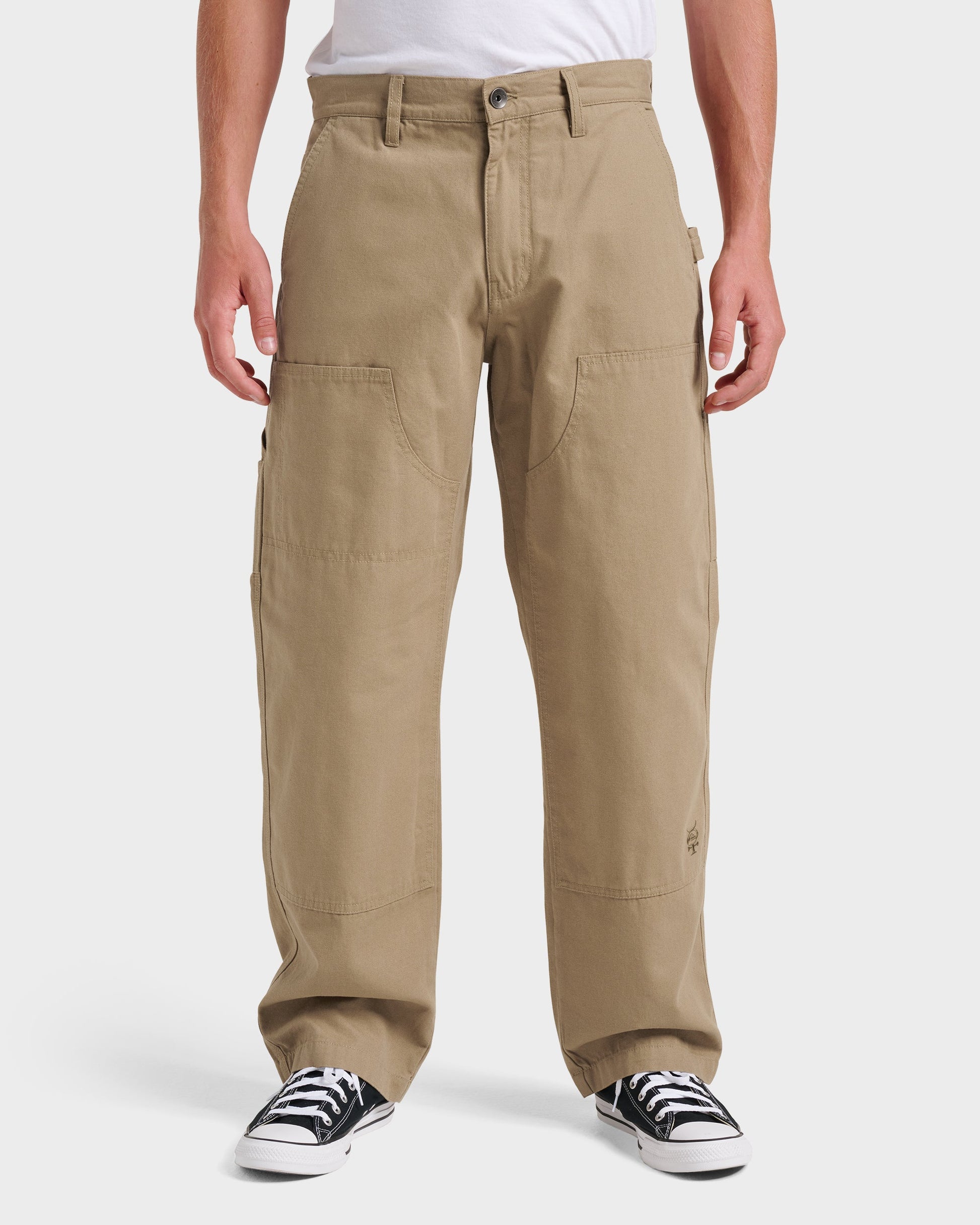 Mercury Carpenter Pants - Deep Khaki Quick Silver Deep Khaki