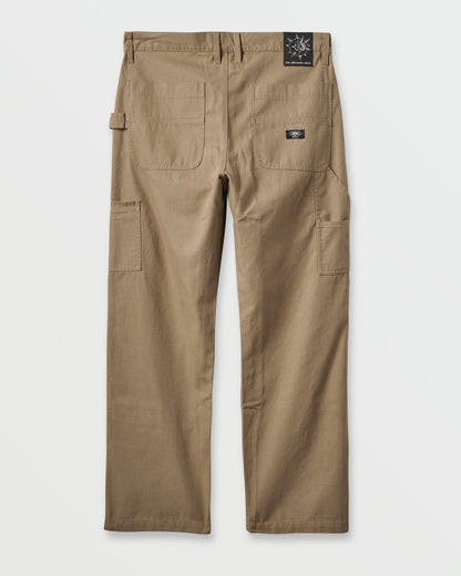 Mercury Carpenter Pants - Deep Khaki Quick Silver Deep Khaki