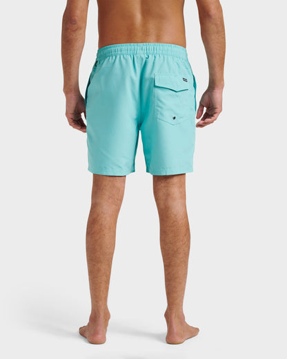 Everyday Solid 17" Swim Trunks - Aqua Sky Quick Silver Aqua Sky