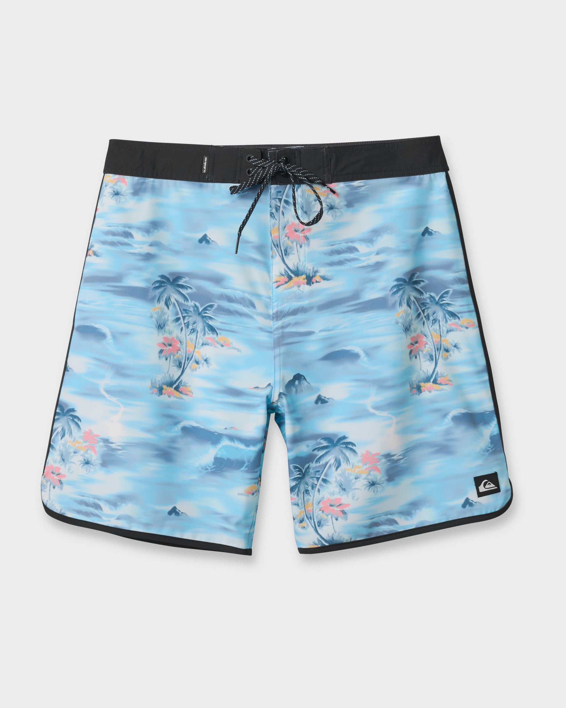 Surfsilk Tropical Surf 19" Boardshorts - Total Eclipse Quick Silver Total Eclipse
