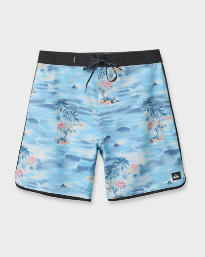 Surfsilk Tropical Surf 19" Boardshorts - Total Eclipse Quick Silver Total Eclipse