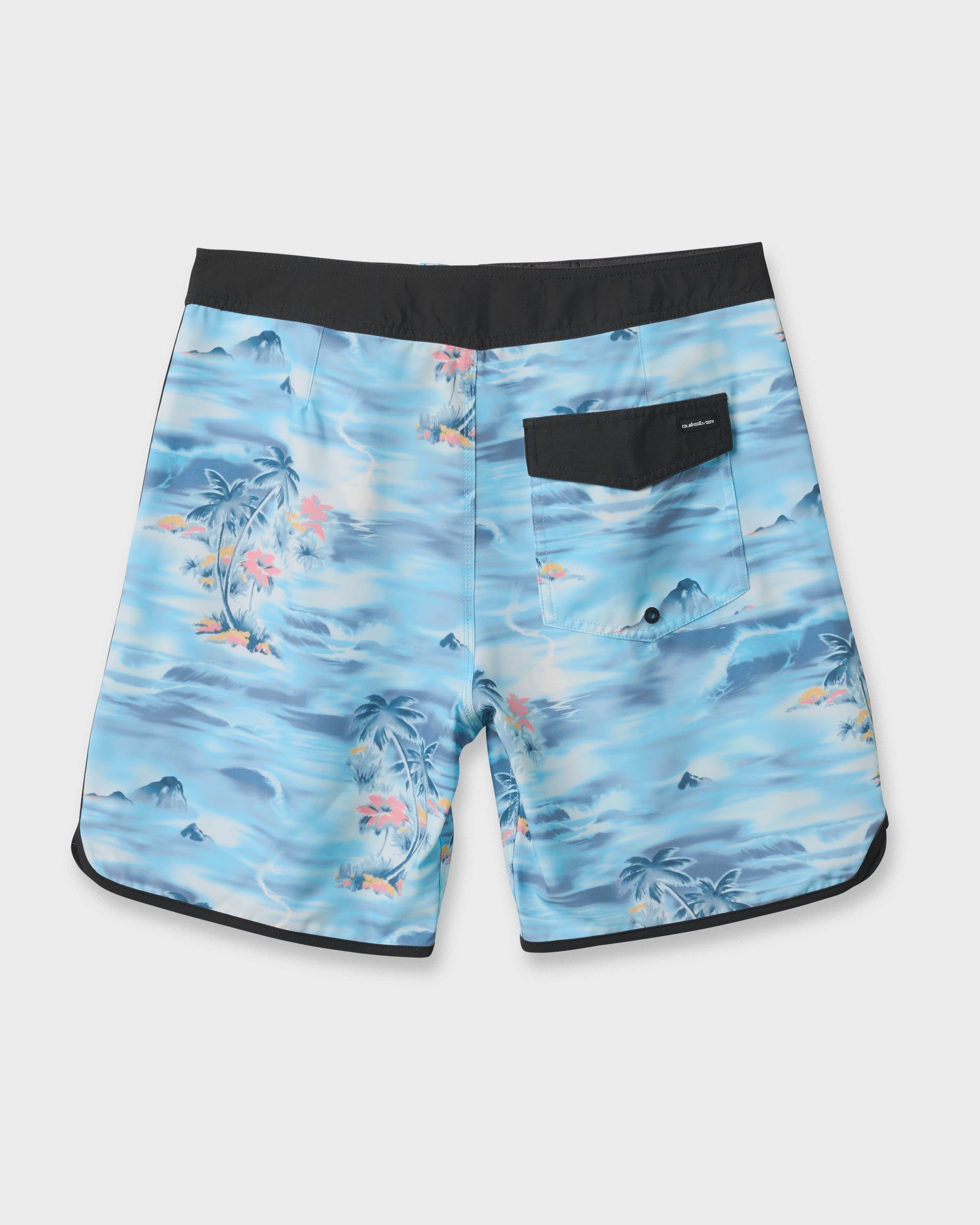 Surfsilk Tropical Surf 19" Boardshorts - Total Eclipse Quick Silver Total Eclipse
