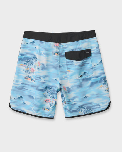 Surfsilk Tropical Surf 19" Boardshorts - Total Eclipse Quick Silver Total Eclipse