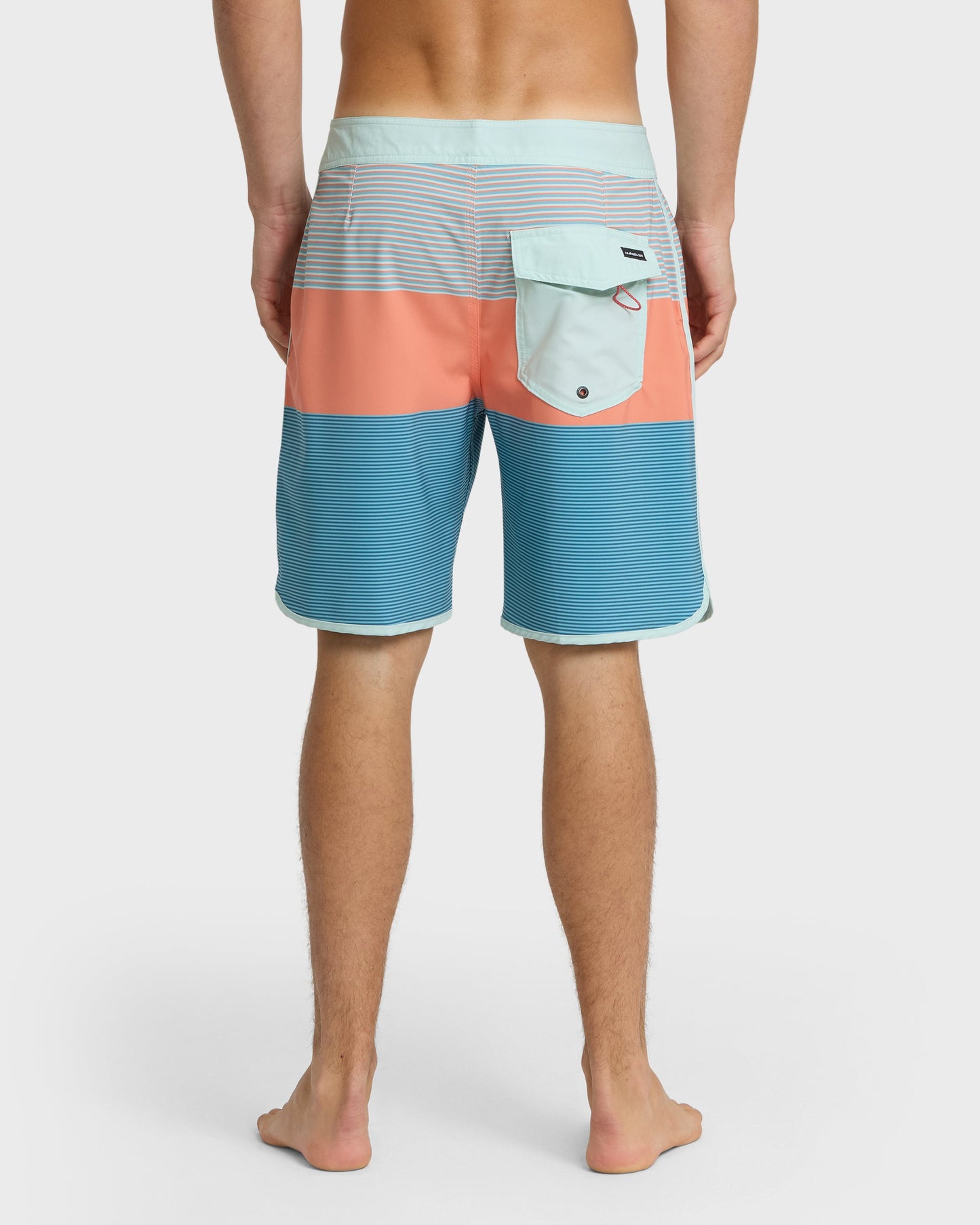 Surfsilk Tijuana 19" Boardshorts - Papaya Quick Silver Papaya