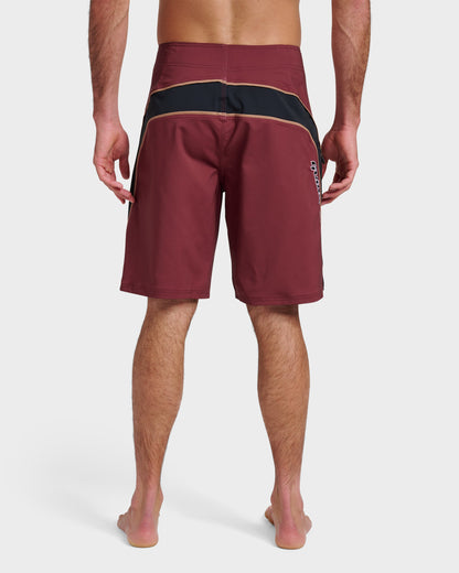 Surfsilk Gravity 21" Boardshorts - Biking Red Quick Silver Biking Red