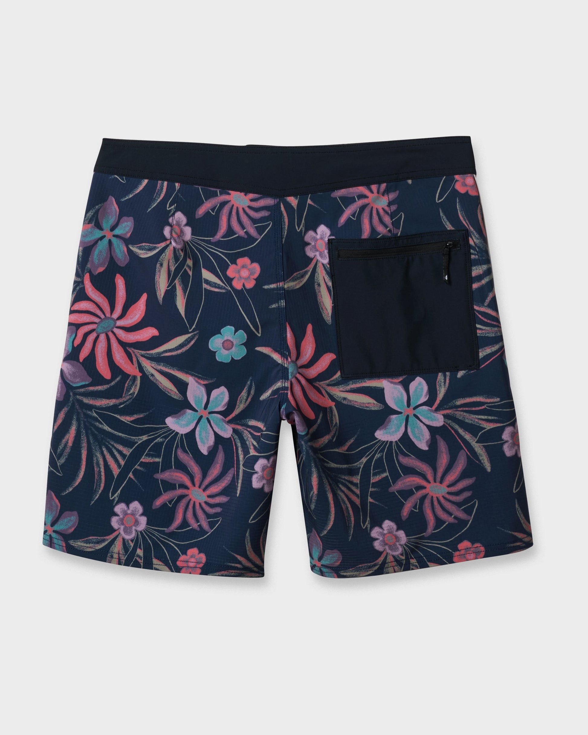 Highline Straight Leg 19" Boardshorts - Total Eclipse Quick Silver Total Eclipse