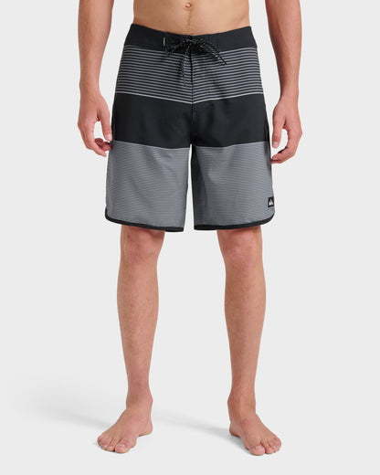 Surfsilk Tijuana 19" Boardshorts - Black Quick Silver Black