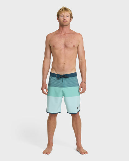 Surfsilk Tijuana 19" Boardshorts - Aqua Blue Quick Silver Aqua Blue