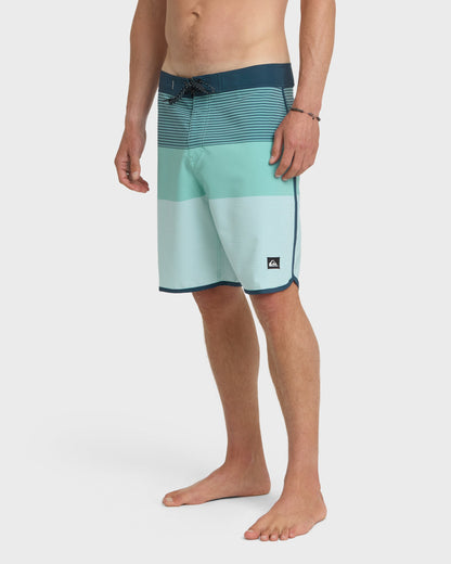 Surfsilk Tijuana 19" Boardshorts - Aqua Blue Quick Silver Aqua Blue
