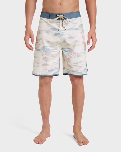 Surfsilk Tropical Surf 19" Boardshorts - Moonstruck Quick Silver Moonstruck