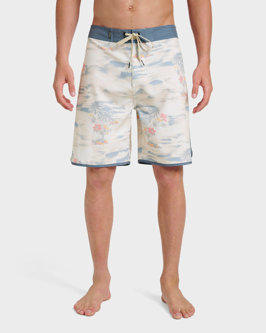 Surfsilk Tropical Surf 19" Boardshorts - Moonstruck Quick Silver Moonstruck