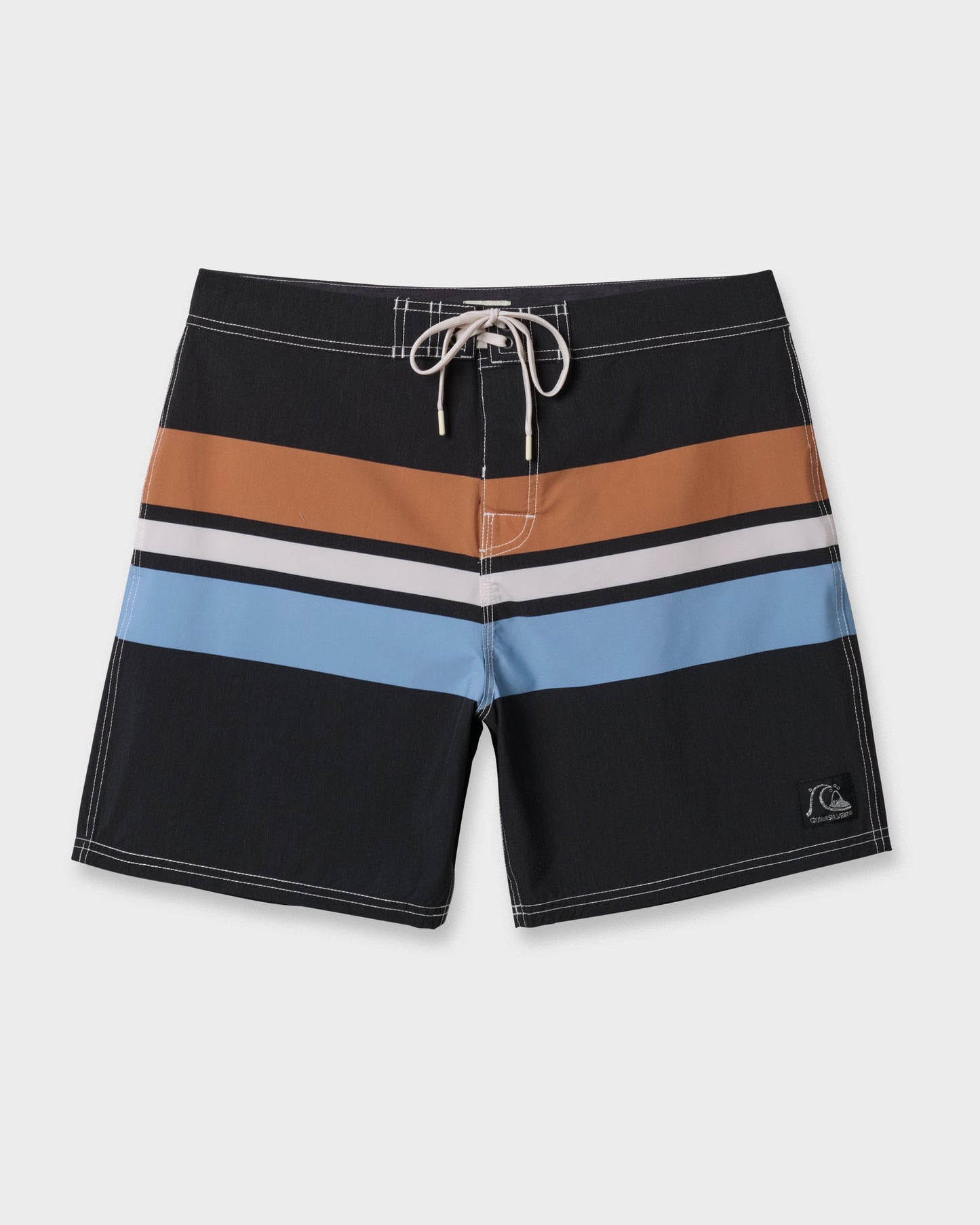 Original Straight Leg 18" Boardshorts - Black Quick Silver Black