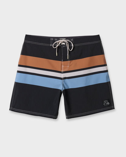 Original Straight Leg 18" Boardshorts - Black Quick Silver Black