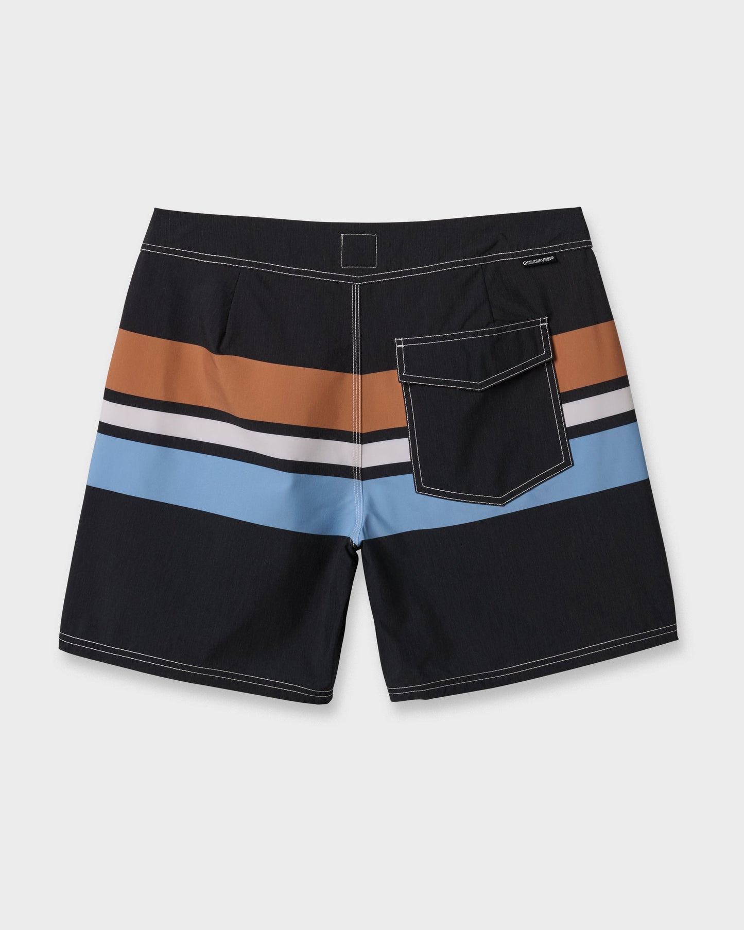 Original Straight Leg 18" Boardshorts - Black Quick Silver Black