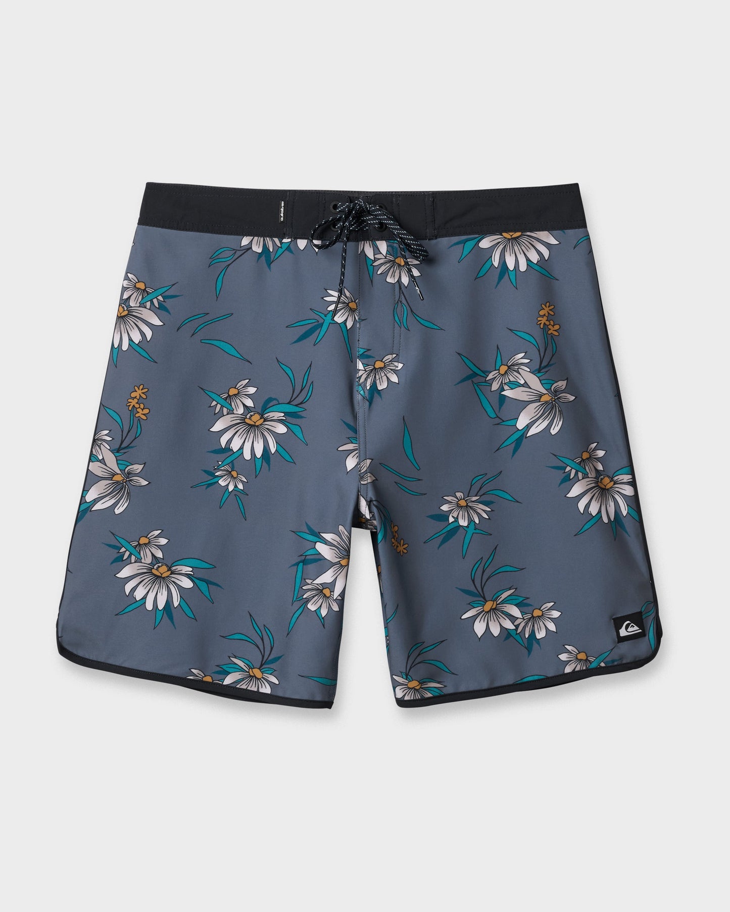 Surfsilk Costal Flora 19" Boardshorts - China Blue Quick Silver China Blue