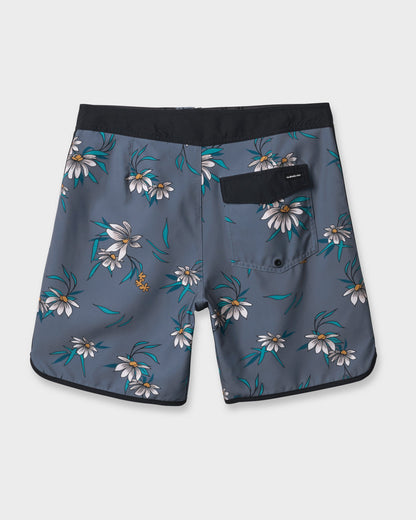 Surfsilk Costal Flora 19" Boardshorts - China Blue Quick Silver China Blue