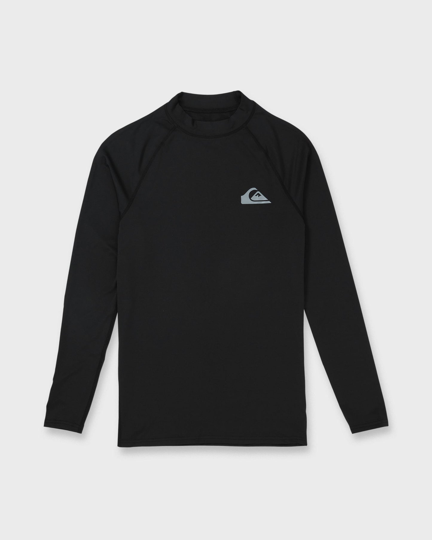 Everyday UPF 50 Long Sleeve Rashguard - Black Quick Silver Black